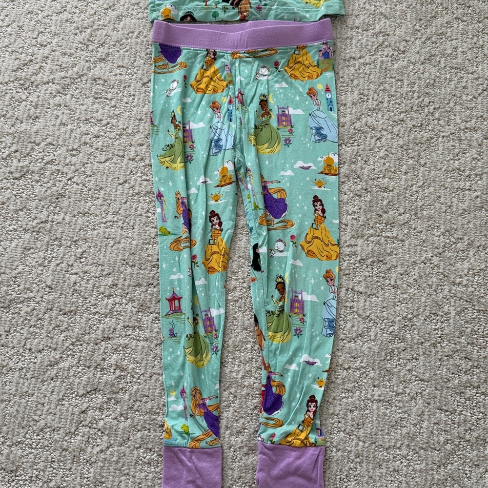 Little Sleepies Disney Princess Dreams Two-Piece Pajama Set - Picture 2 of 6